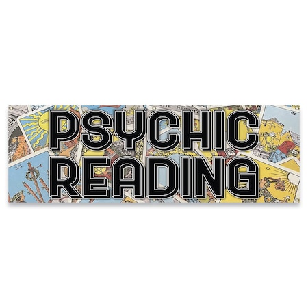 Signmission Psychic Readings Banner Concession Stand Food Truck Single Sided B-72-30139